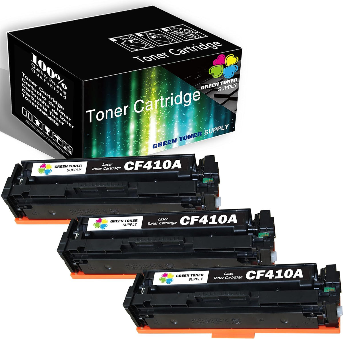 Compatible Black Toner Cartridge 3-Pack T811