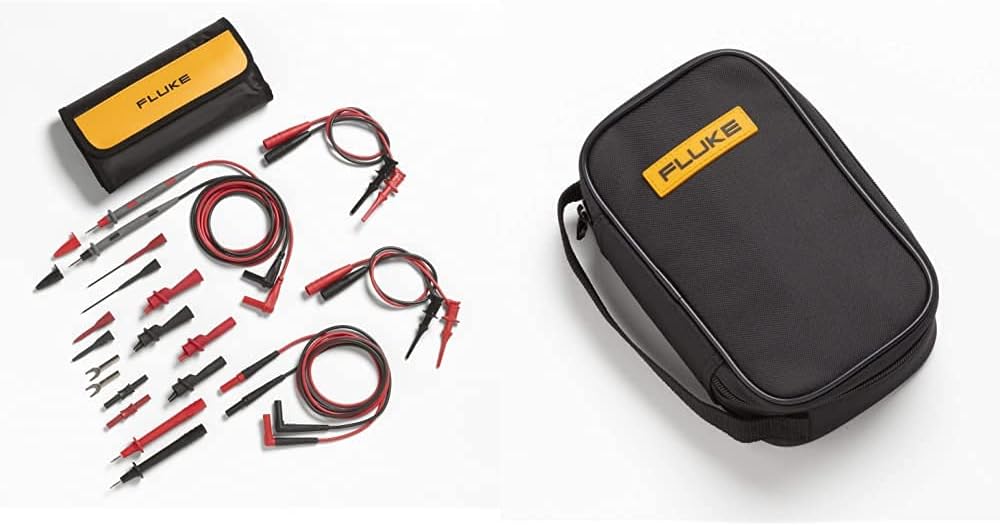 Red/Black Deluxe Electronic Test Lead Set Z345