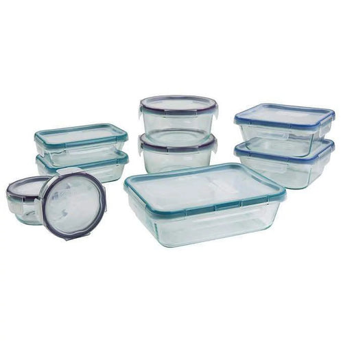 18-Piece Glass Food Storage Set Z119