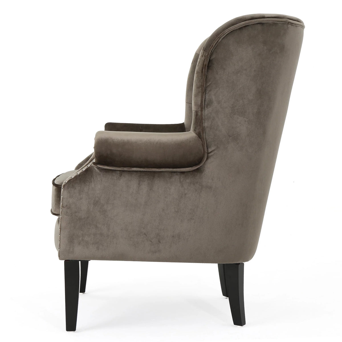 Gray Fabric Club Chair U87936