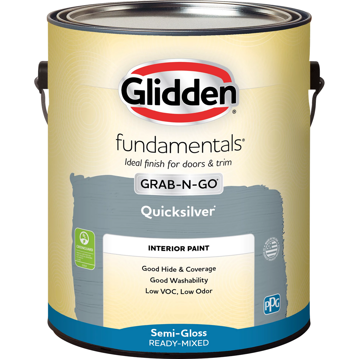 Semi-Gloss Interior Paint, 1 Gallon S6662