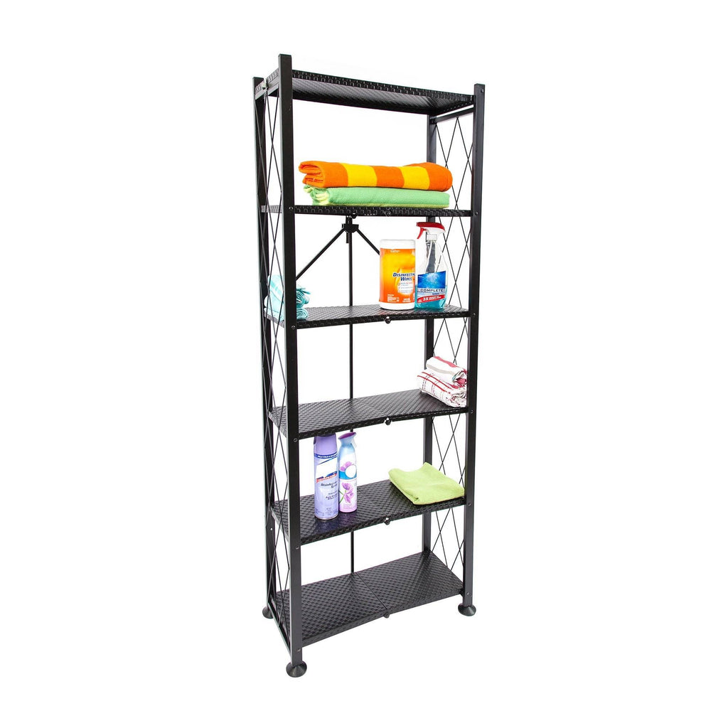 Black 6-Tier Book Shelf A619552