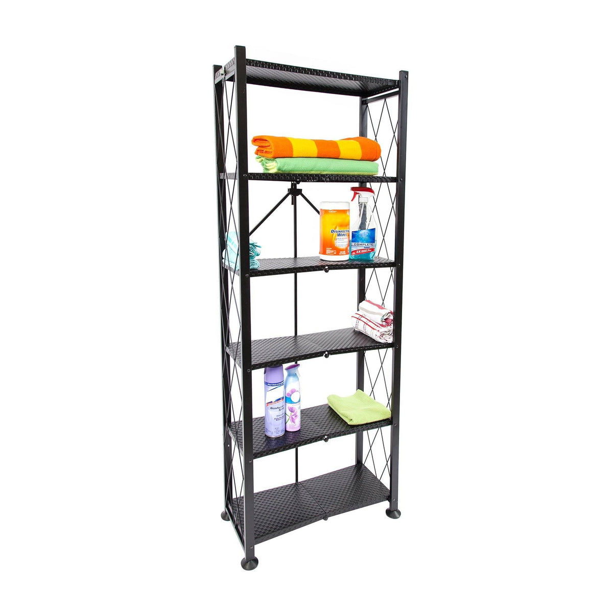 Black 6-Tier Book Shelf A619552