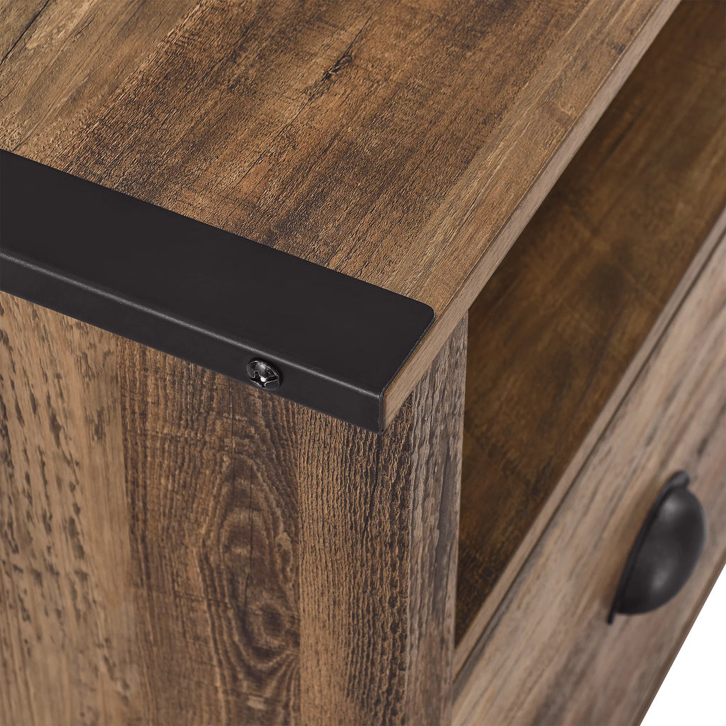 Industrial Farmhouse TV Stand Y128