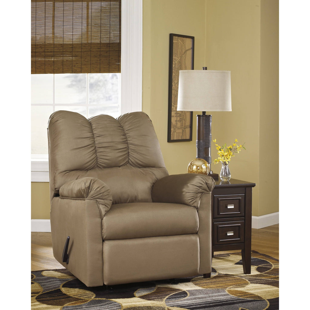 Black Microfiber Rocker Recliner M573461