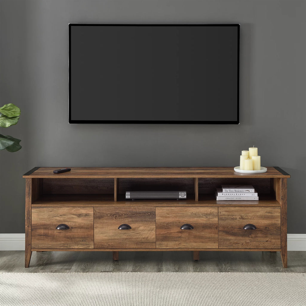 Industrial Farmhouse TV Stand Y128