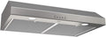 Three-Speed Under-Cabinet Range Hood with LED Lights, 30, Stainless Steel M7386
