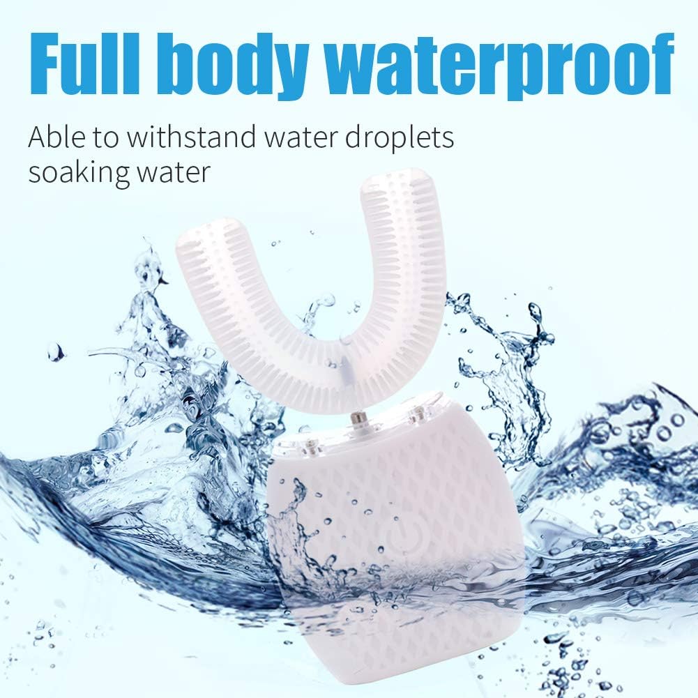 U Shaped Automatic Toothbrush with Wireless Charging A267381