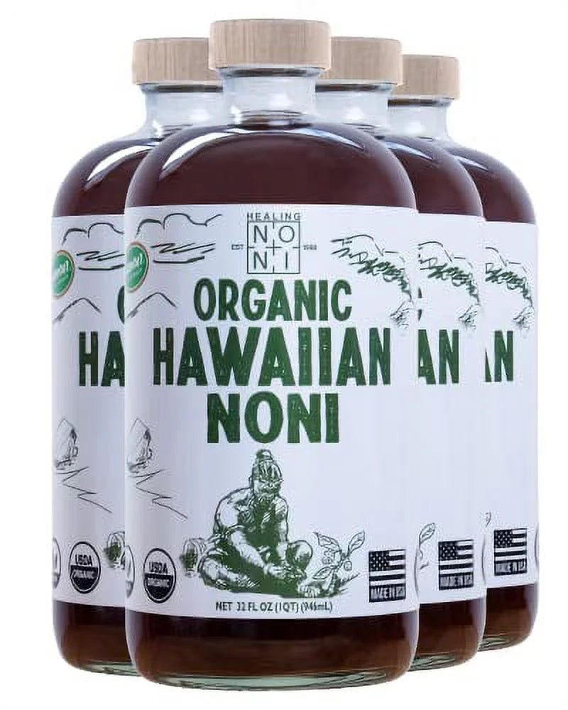 4 Pack of 32oz Organic Noni Juice N63534