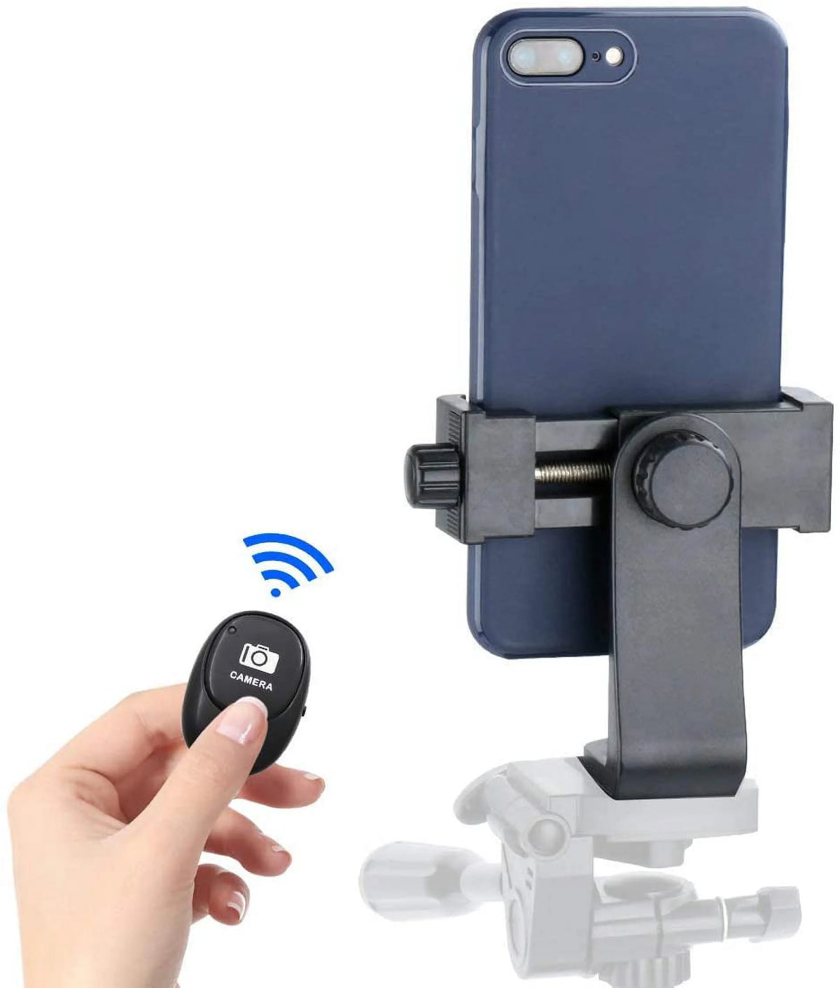 Universal Phone Tripod Mount Attachment with Wireless Shutter Remote U322