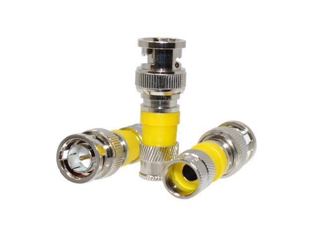 Black RG6 Quad Shield Coaxial Cable 500ft with Compression Tool and Connectors H7480