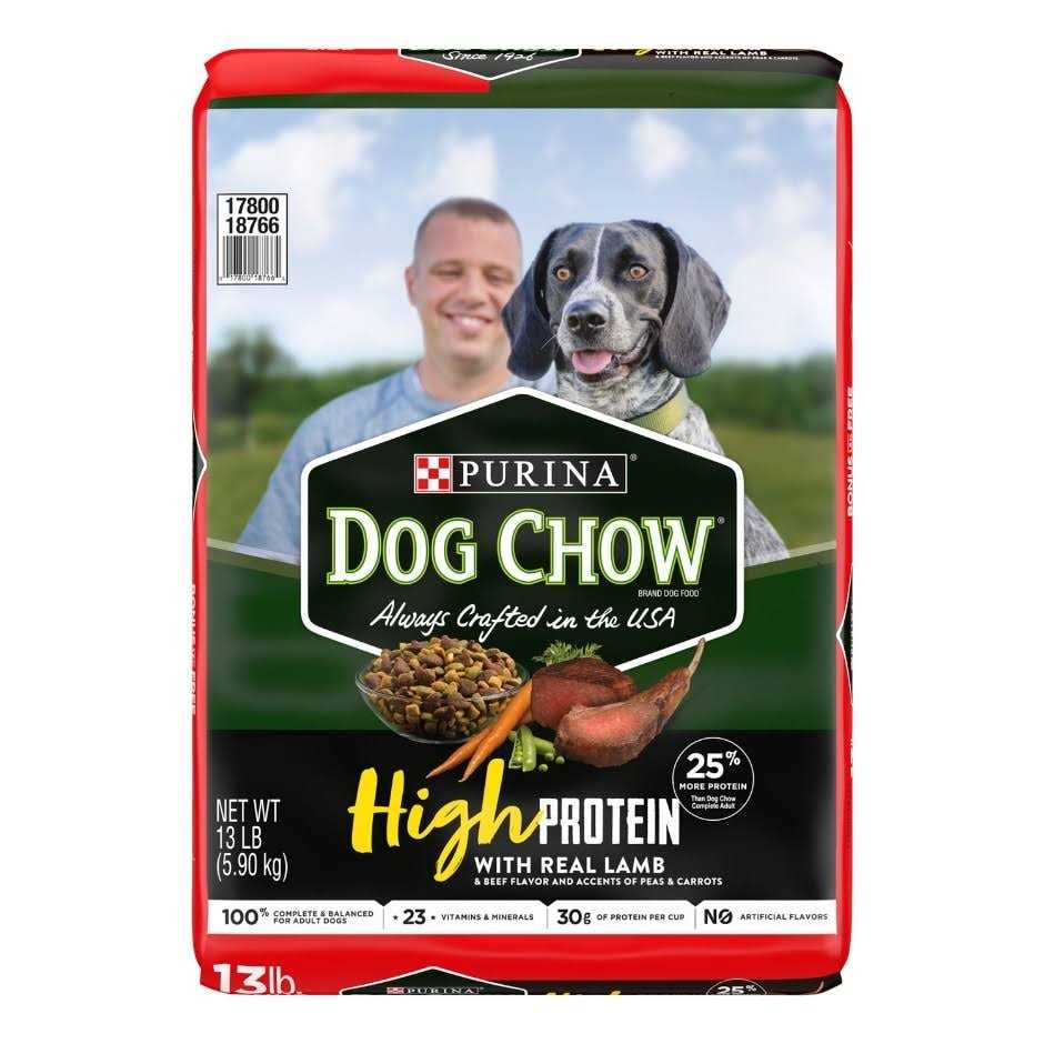 High Protein Dry Dog Food With Lamb & Beef Flavor U9726