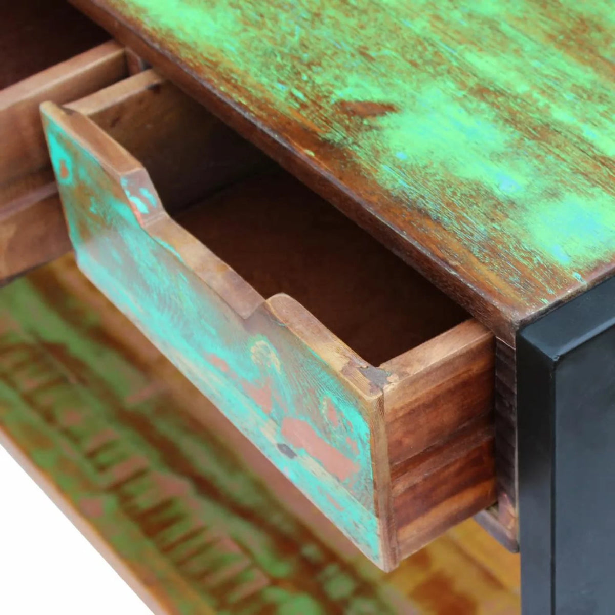 3 Drawer Solid Reclaimed Wood Sideboard W970771