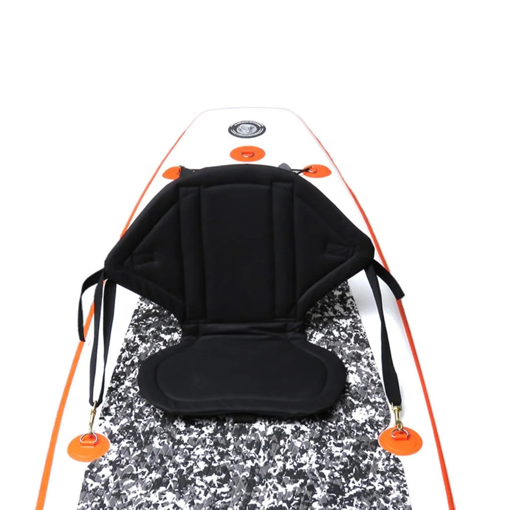 Padded Kayak Boat Seat with Storage Bag and Adjustable Straps B112