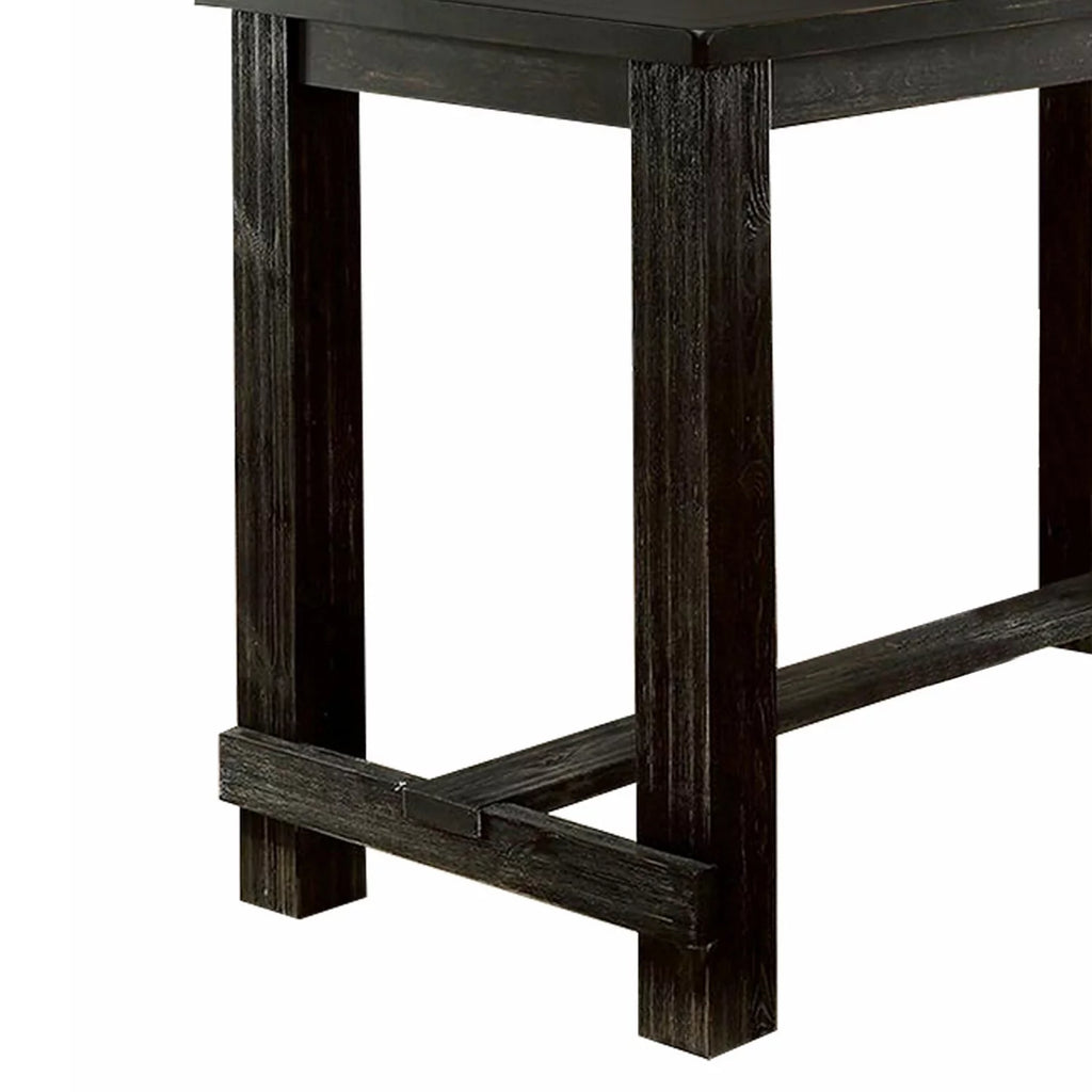 72 Inches Rectangular Dining Table with Block Legs Q547749