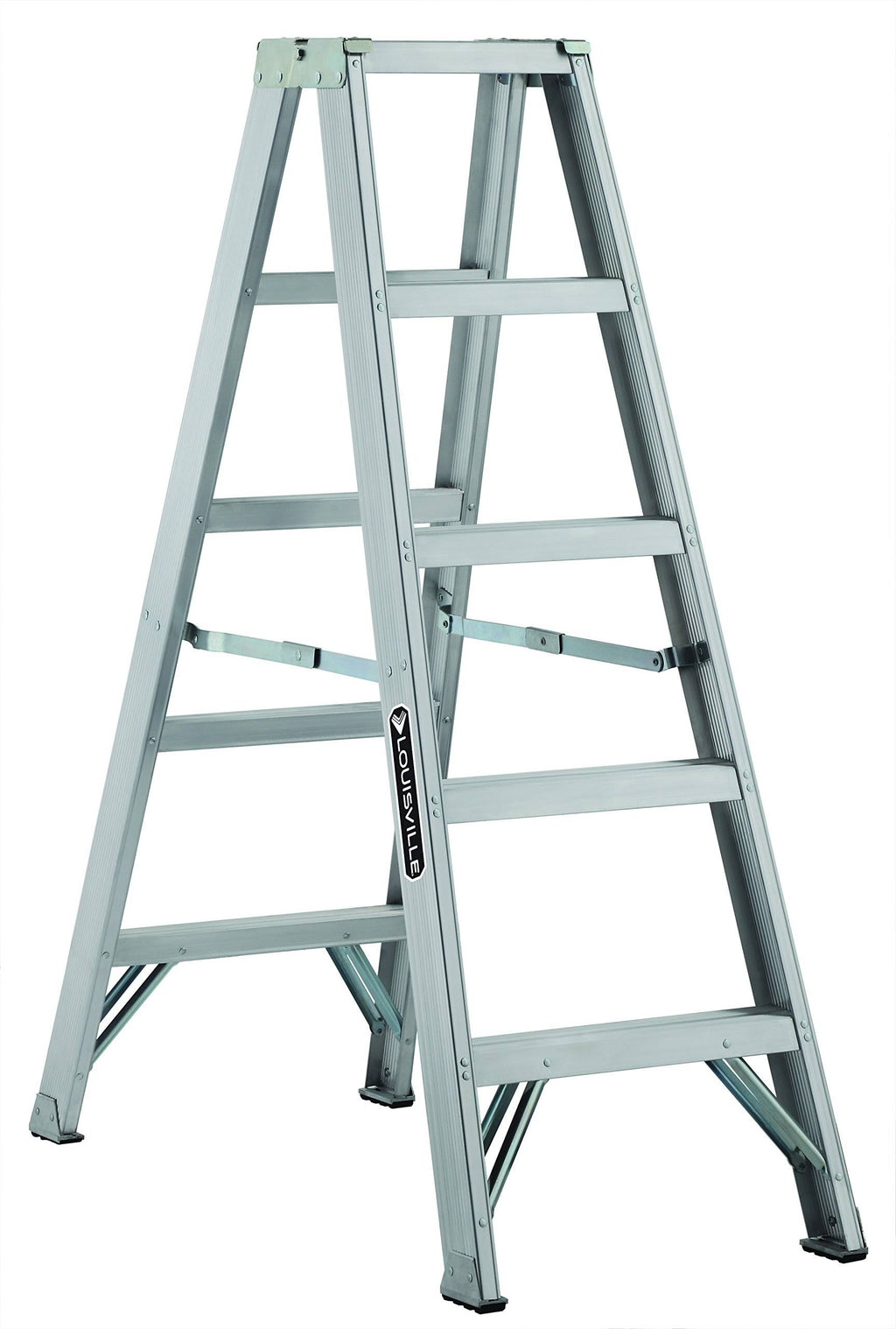 5 ft Aluminum Twin Stepladder U67891