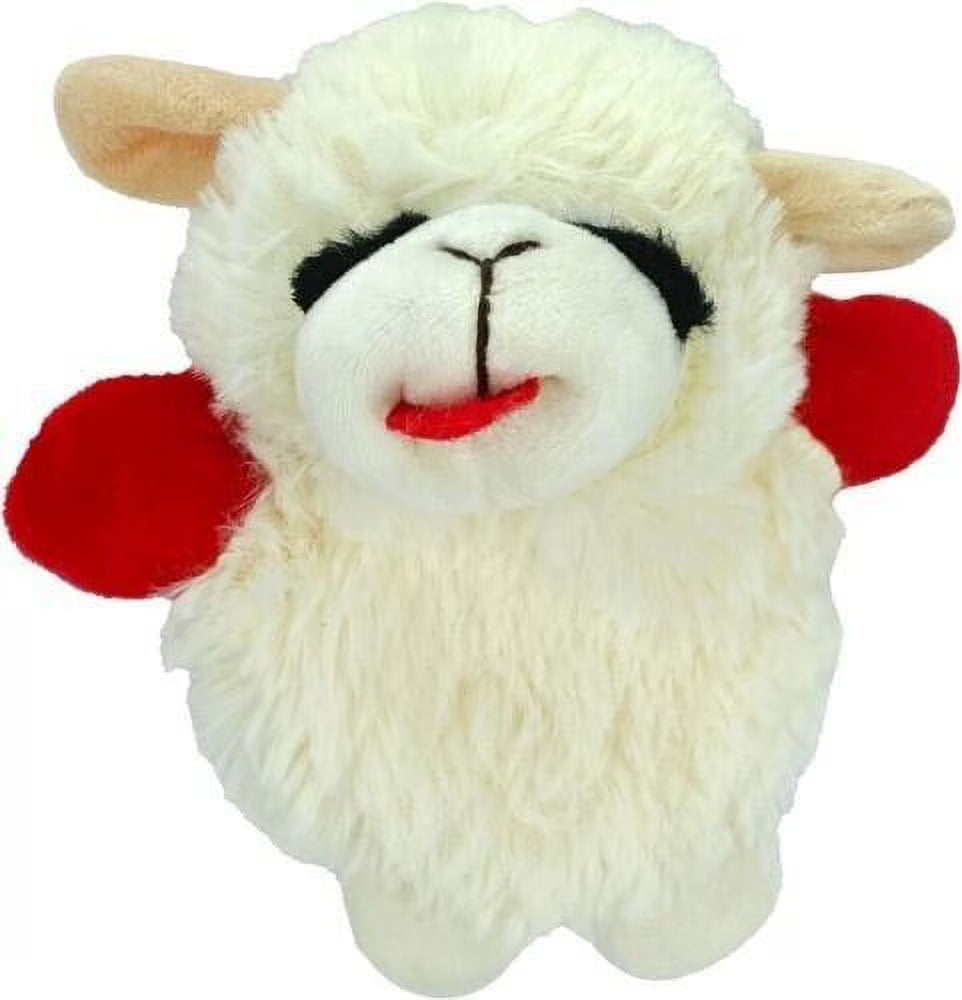 Mini Lamb Chop Crinkle Dog Toy Q414229