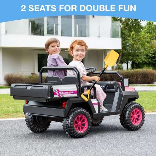 12V 2-Seater Ride on Car with Remote Control Y7971