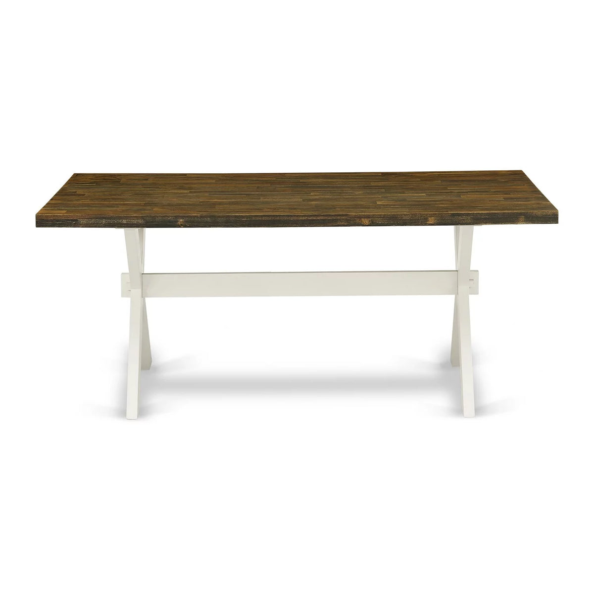 9-Piece Wooden Dining Table Set with 8 Upholstered Chairs D92986