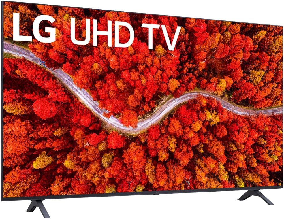 55 Inch 4K Smart UHD TV with Soundbar, Wall Mount, HDMI Cables E12498