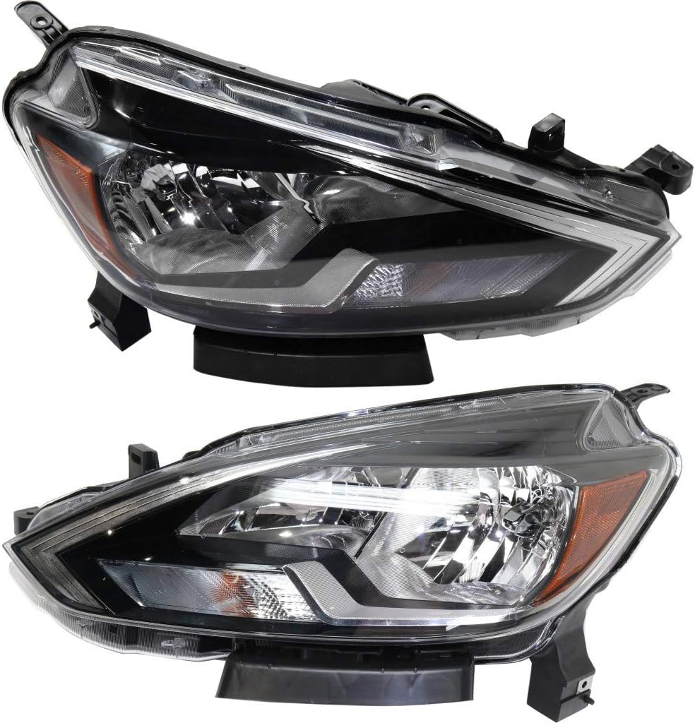 Pair Halogen Headlights for Nissan Sentra T9798
