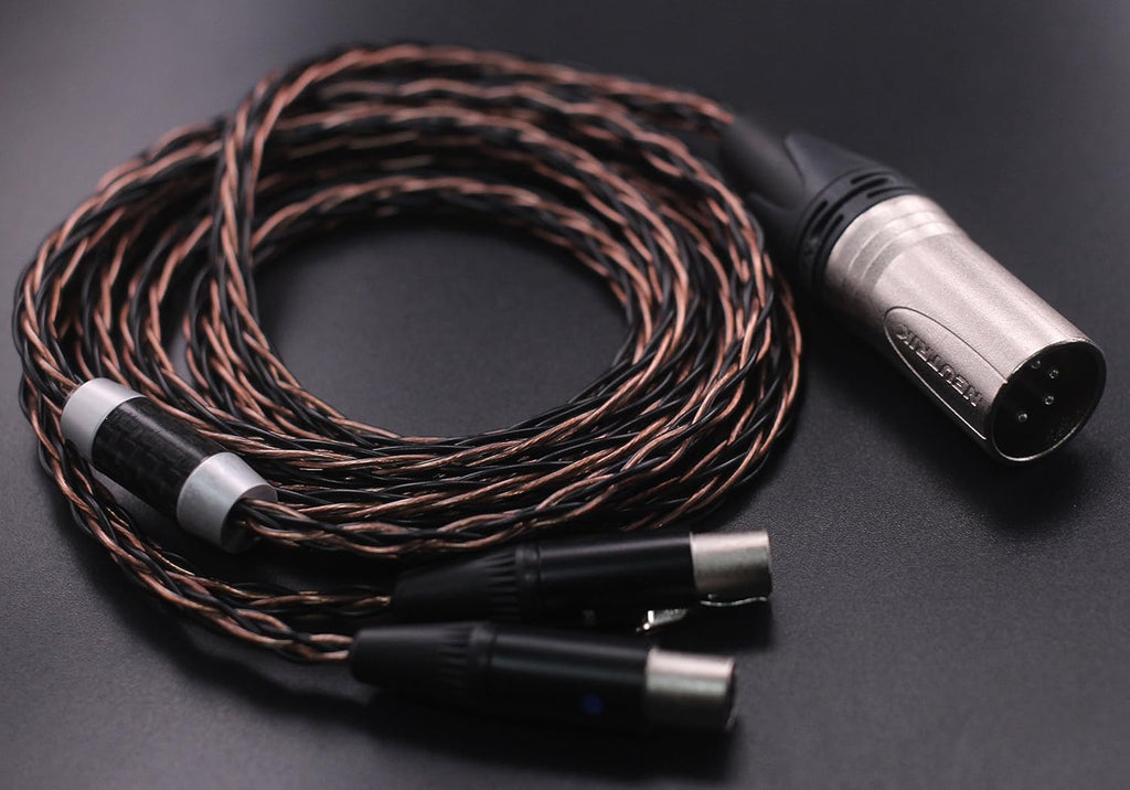 HiFi Replacement Headphones 4-pin XLR Balanced Male Audio Cable K88877