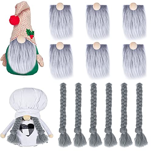 Gray Gnome Beard Makeup Hair Adhesives J336