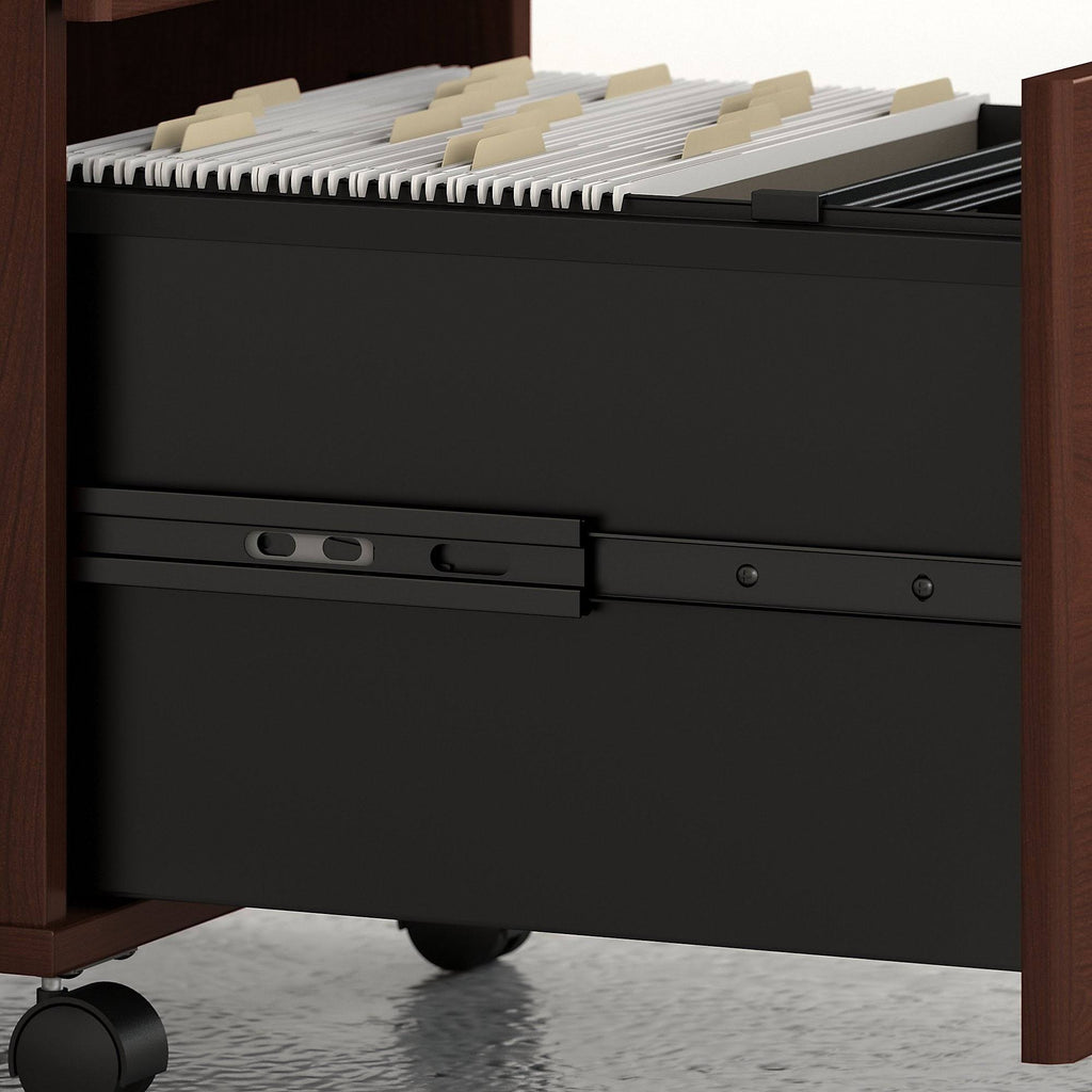 Black 2 Drawer Mobile File Cabinet R81978