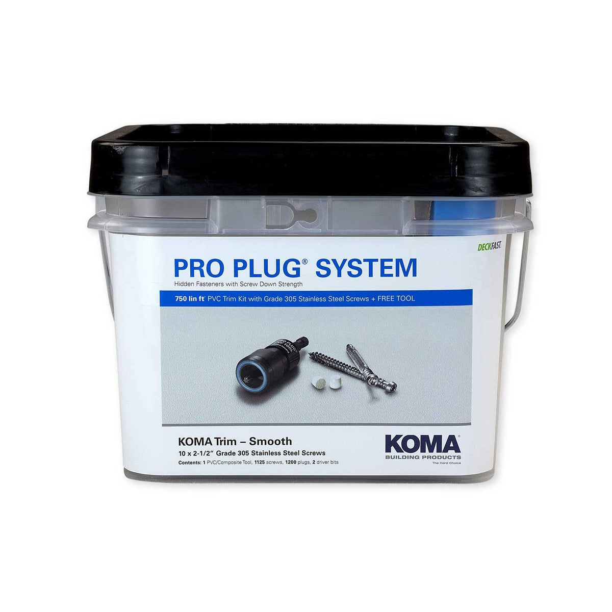 750 Linear Feet Epoxy Coated Carbon Steel Pro Plug System S863