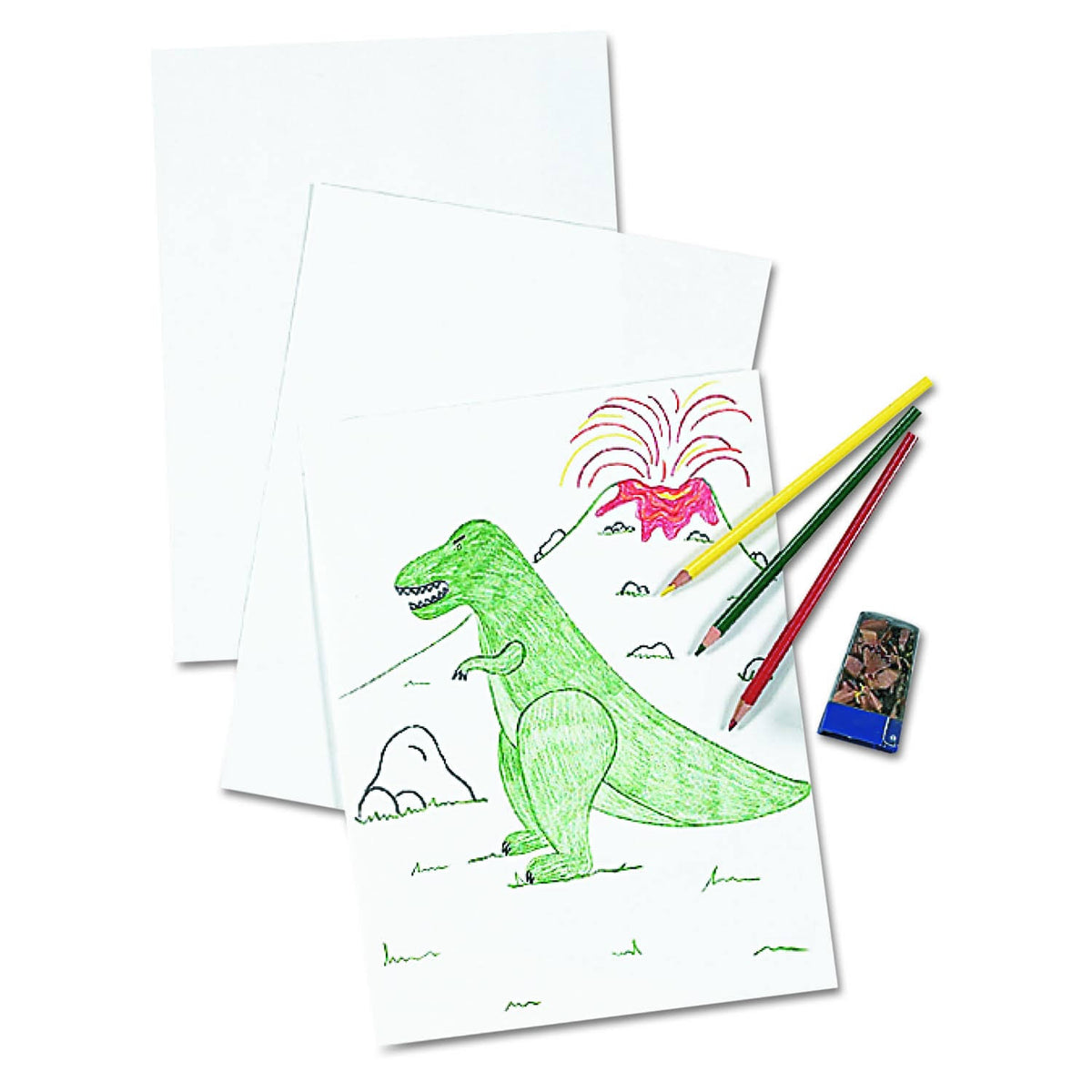White Drawing Paper 57 lbs 24 x 36 250 Sheets G35033