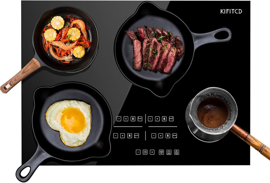 Induction Cooktop 30 Inch Electric Smoothtop Cooktop with 4 Boost Burner P69049