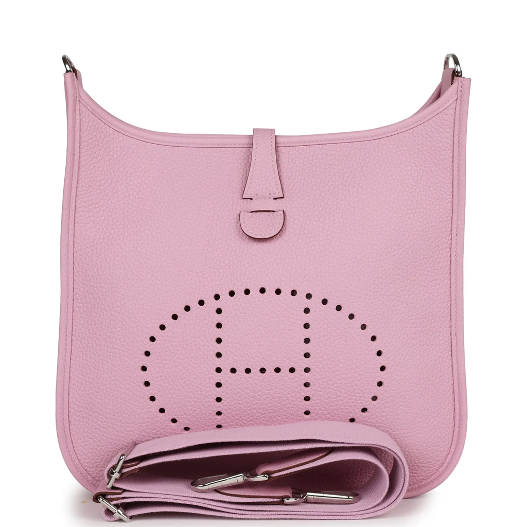Mauve Sylvestre Clemence Palladium Hardware Bag V2789