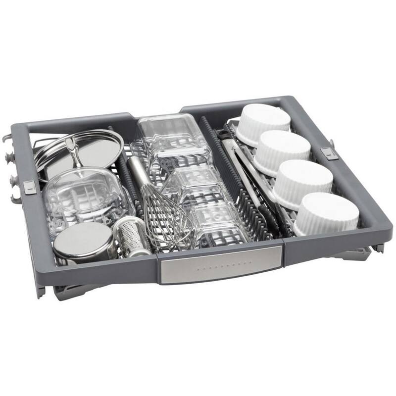 Black 24 in. Tall Tub Dishwasher with Stainless Steel Tub B8833