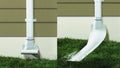 Automatic Drain Downspout 46" White A14227
