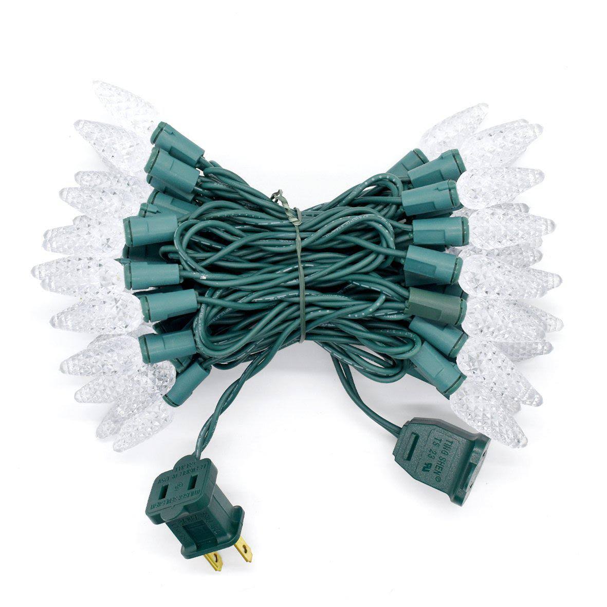24.8ft 100-Count LED C5 Christmas String Lights O8200