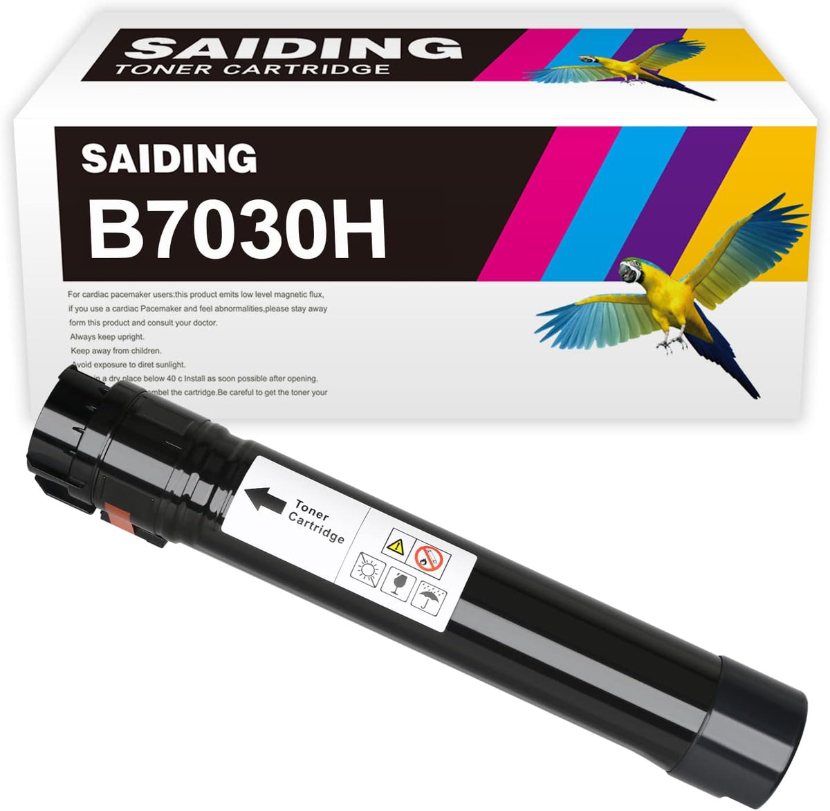 2 Black Remanufactured Toner Cartridge for Xerox VersaLink B7025 B7030 B7035 Printer L772700