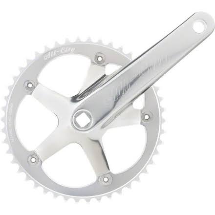 Black 165mm Track Crank R133