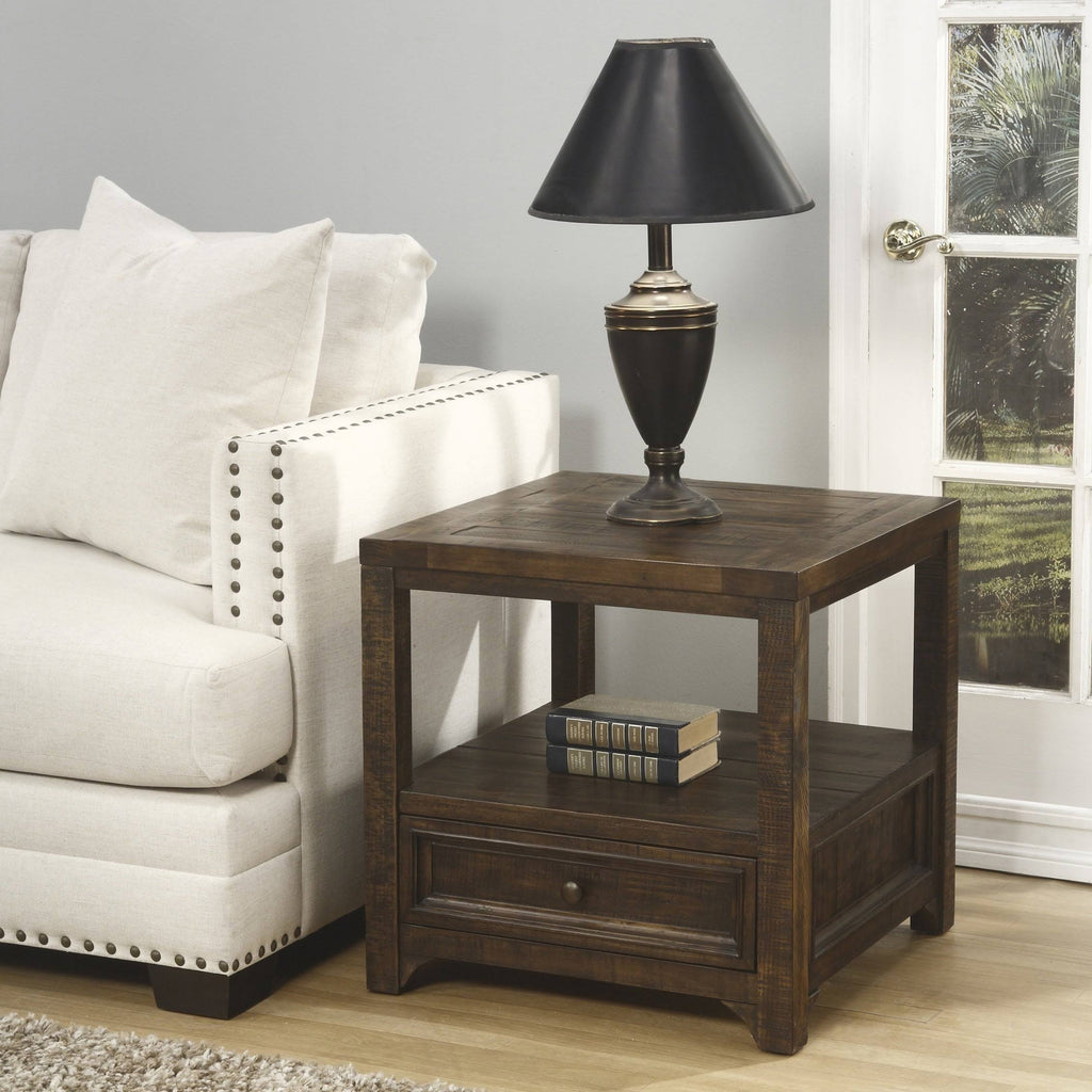 Solid Wood End Table A42072