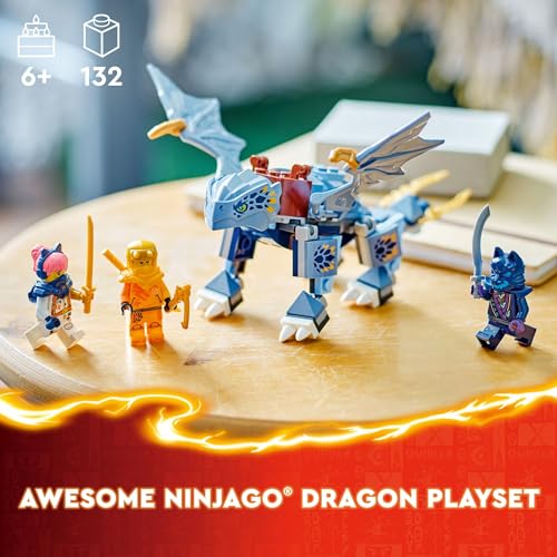 Young Dragon Riyu Playset with 3 Ninja Minifigures U4156