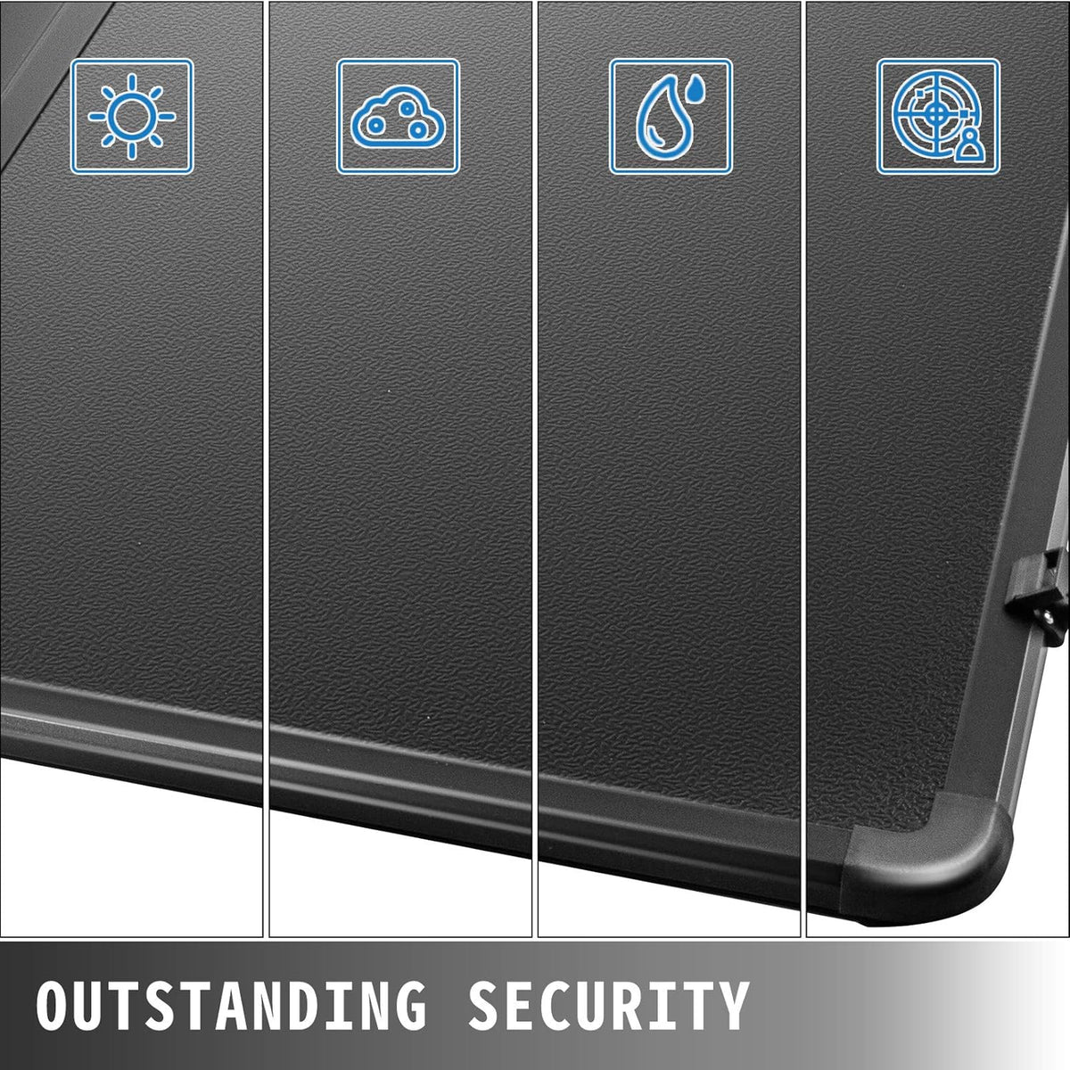 Tri-Fold Hard Truck Bed Tonneau Cover 6 FT Z3212