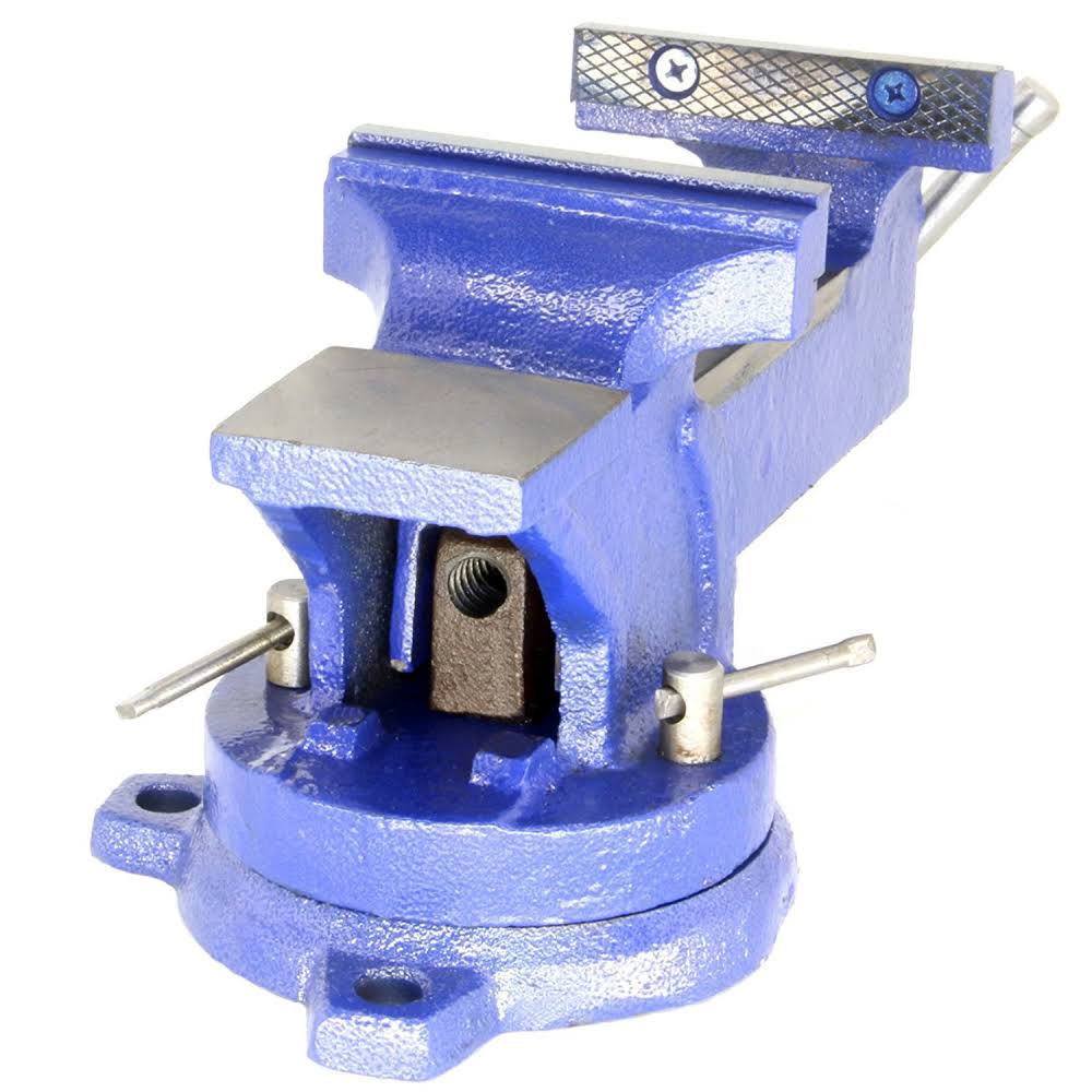 6x22 Heavy Duty Bench Vise with 360 Swivel Base W20150