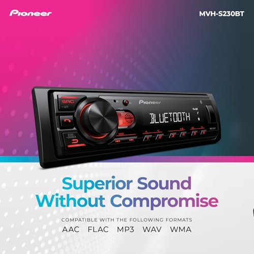 Bluetooth Car Stereo with USB/AUX Inputs W7274
