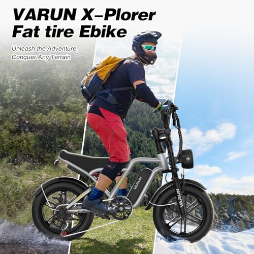 Electric Bike 750W 48V 13Ah Battery 20" Fat Tire B635142