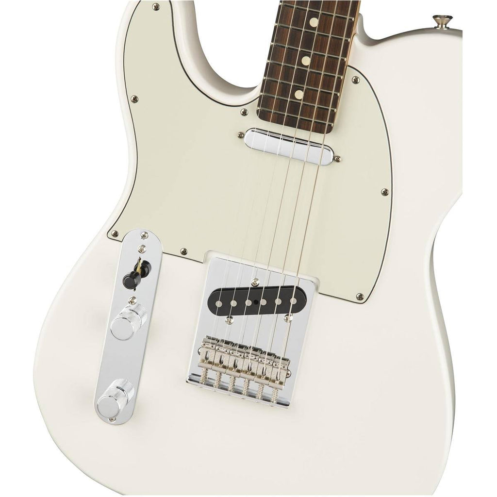 Left Handed Pau Ferro Polar White Electric Guitar B856
