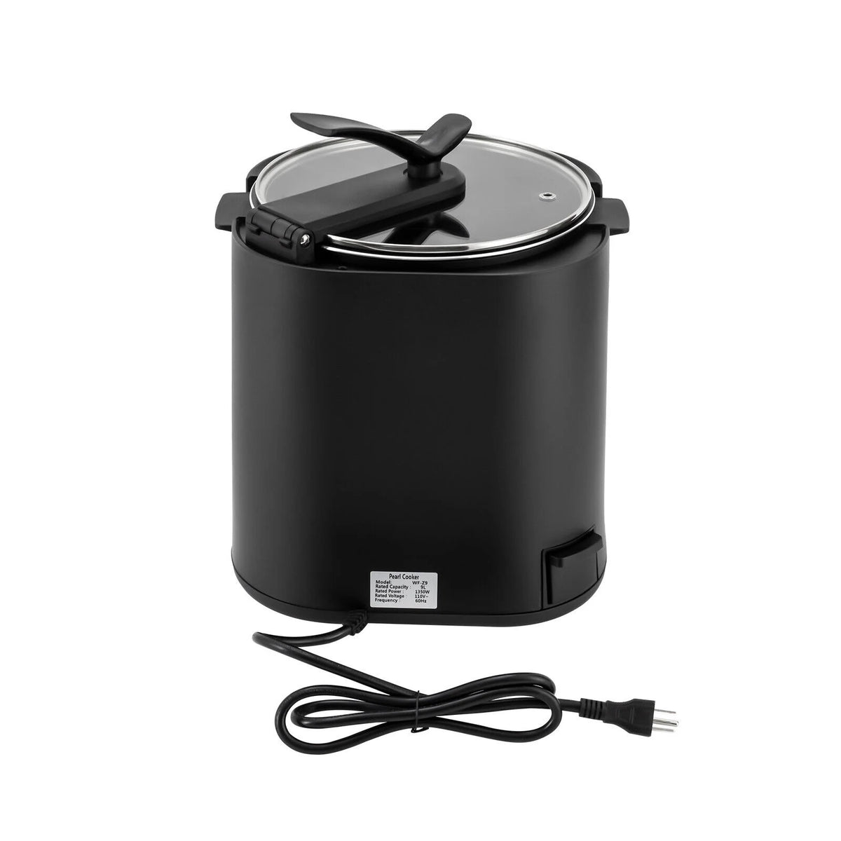 9L/2.38Gal 1350W 110V Automatic Pearl Tapioca Cooker with Touchscreen J133