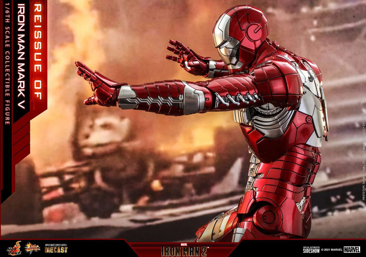 Diecast Iron Man Mark V Collectible Figure Y79427