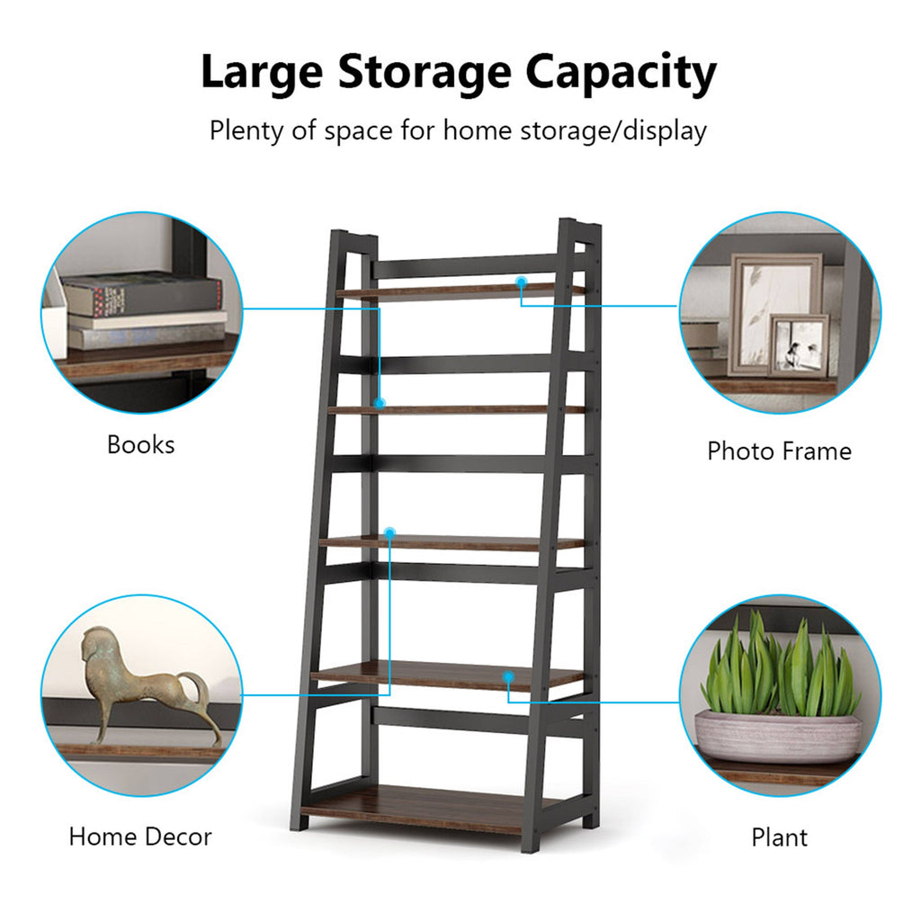 5-Tier Modern Bookshelf C557384