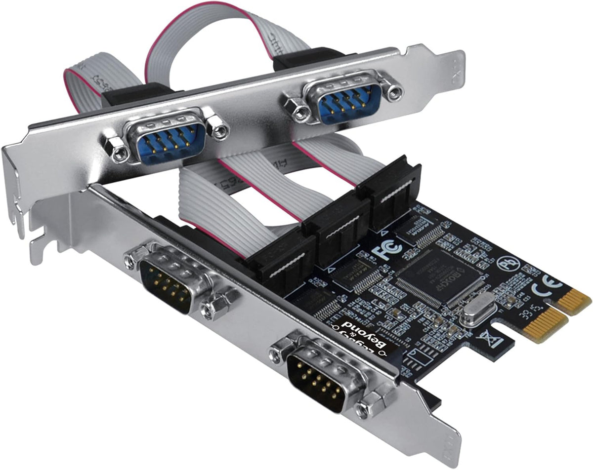 4 Port Serial RS-232 PCIe Card Q7678