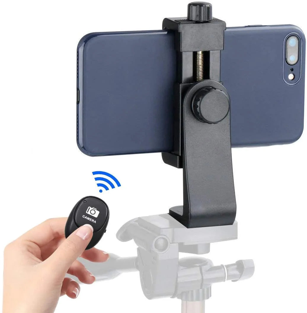 Universal Phone Tripod Mount Attachment with Wireless Shutter Remote U322