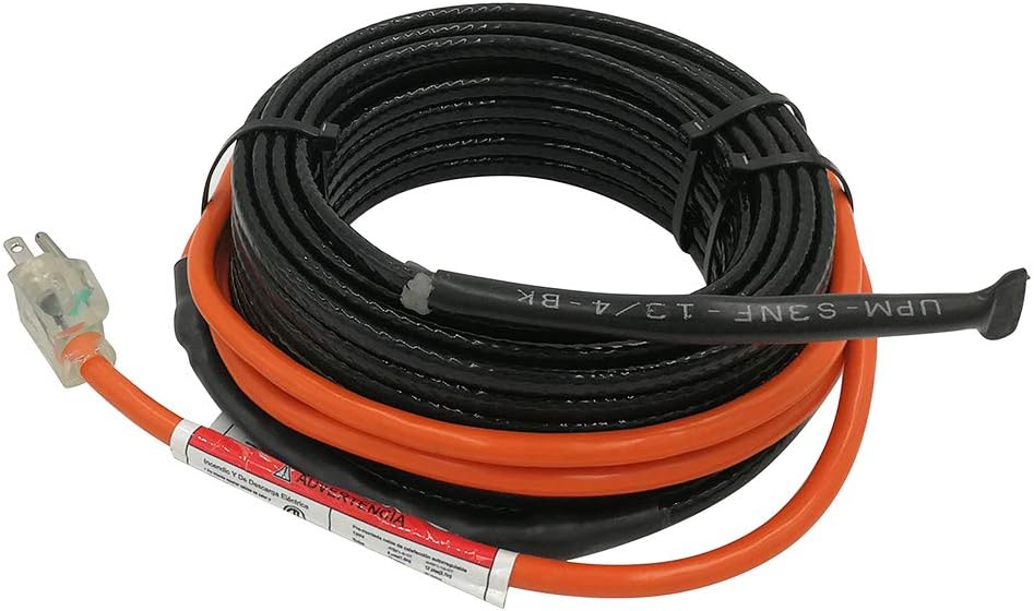 Self Regulating Pipe Heating Cable 18-feet 120V J681810